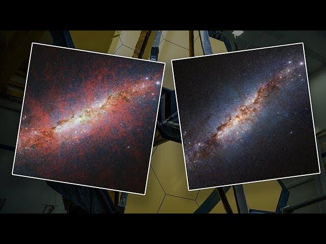 Webb's views of M82 (pan video)