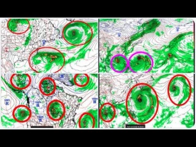 Alert! The Middle of October looks like Super Wild Weather from The Pacific, Atlantic & the GOM.