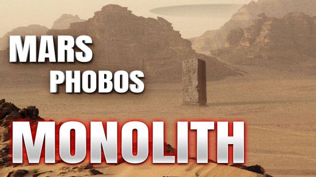 PUZZLING MONOLITHS ON MARS AND PHOBOS : Who Put That There ? ????