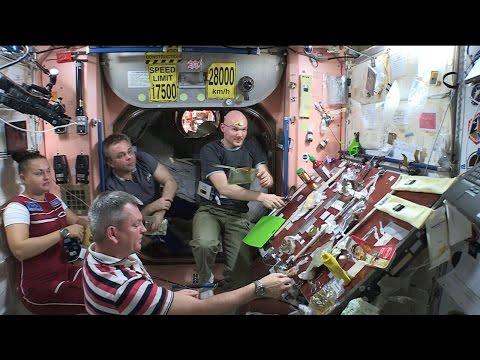 Space Station Live: Thanksgiving Feast On Orbit