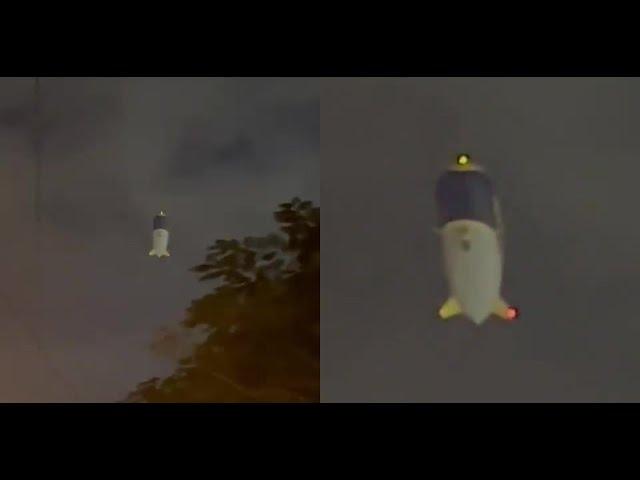 Bizarre looking UFO or Drone caught on video in Miami