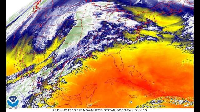 a romantic look at this Monster storm moving over the USA