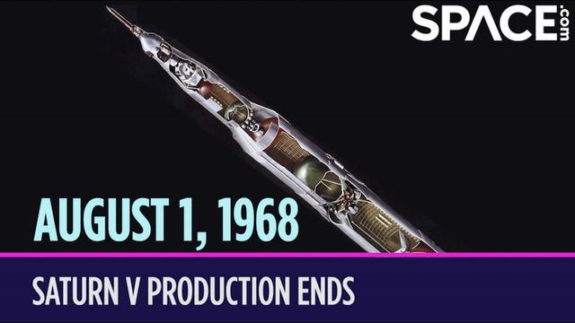 OTD in Space – August 1: Saturn V rocket production ends