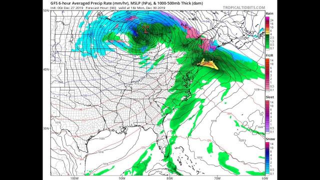 Monday's Land Hurricane is Strange & looks like it will over perform.