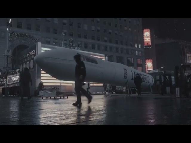 See a Virgin Orbit rocket in Times Square! | Raw Video