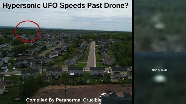 Hypersonic UFO Speeds  Past Drone?