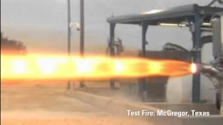 SpaceX Testing - SuperDraco Engine Firing