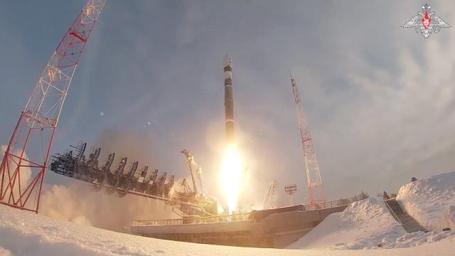 Russia launches Kosmos 2575 military satellite atop Soyuz rocket