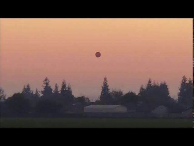 UFO Caught on video in Woodville, Tulare County, California