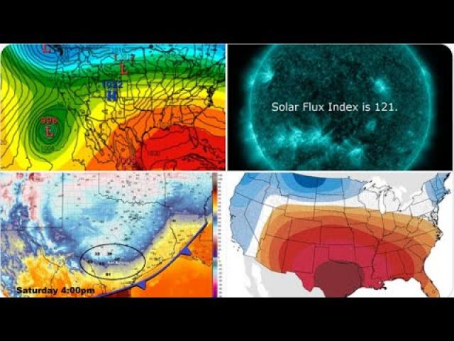 California Cat 1 Calicane! NE Ice Storm! Big Omicron Problems! New Solar Flux Solar Cycle 25 Record!