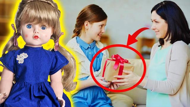 Poor Janitor Buys Old Doll at Flea Market, Gives it to Child & Hears Crackling Sound from It