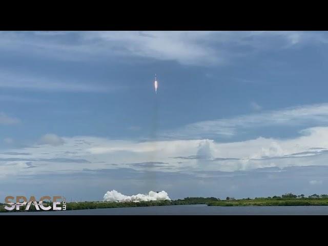 Watch SpaceX launch Cargo Dragon from a space reporter's view | Raw video