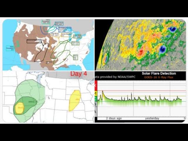 Red Alert! Very STORMY Weekend Ahead! More Solar Flares! Netflix takes a Dump! Eclipse Season SOON!