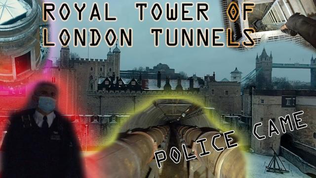 WE SNEAKED INTO Tower Of London Tunnels under the  River Thames