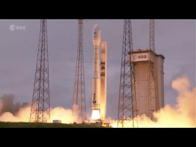 Europe's Vega C rocket soars on maiden flight, launches Italian satellite