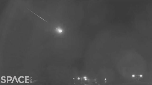 Fireball burns up over Minnesota