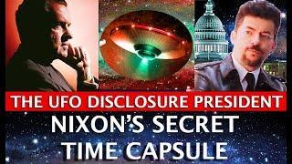 NIXON'S SECRET TIME CAPSULE: THE UFO DISCLOSURE PRESIDENT! DARK JOURNALIST & ROBERT MERRITT