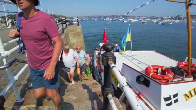 Falmouth Boat Trip and drone.