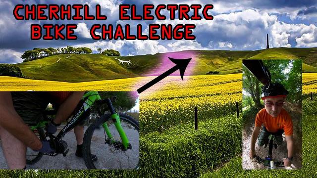 Extreme uphill electric bike challenge CHERHILL non 360 version
