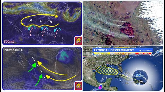 Alert! Hurricane Season Tropics Watch for Texas & the Gulf! Heat & Steam & Tornadoes Canada & USA