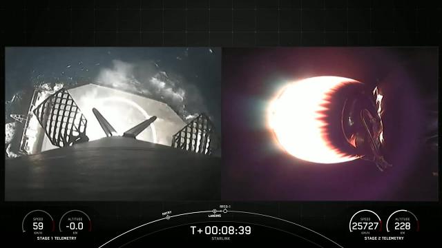 SpaceX launches Starlink batch from California, nails landing