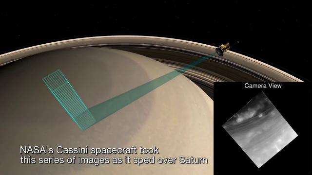 Saturn Probe’s Daring Dive -  Movie Sequence Created from Images | Video