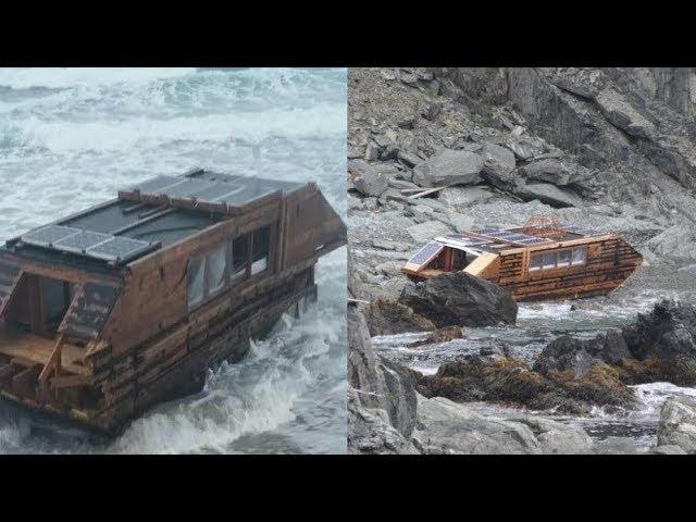 Strange Structure From Canada Mysteriously Washes Up in Ireland