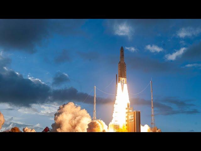 Watch Arianespace Launch 3 Satellites on 1 Rocket