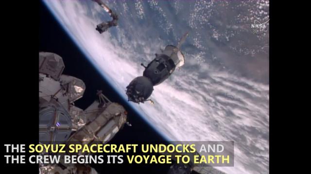 Expedition 47 Swaps Command and Lands the Next Day
