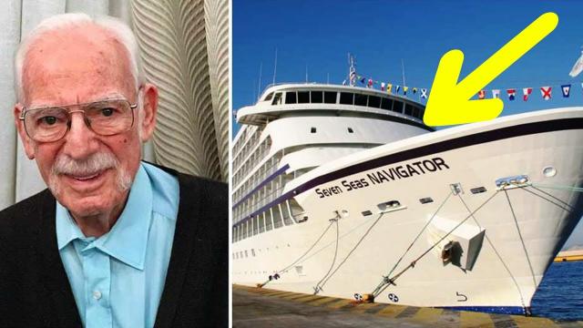 Elderly Man Has Lived On A Cruise Ship For 13 Years And Absolutely Loves It