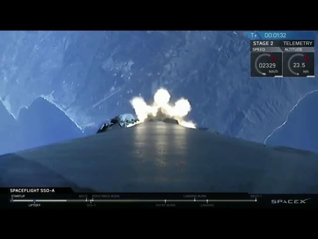 Blastoff! SpaceX Launches 64 Satellites on Used Rocket