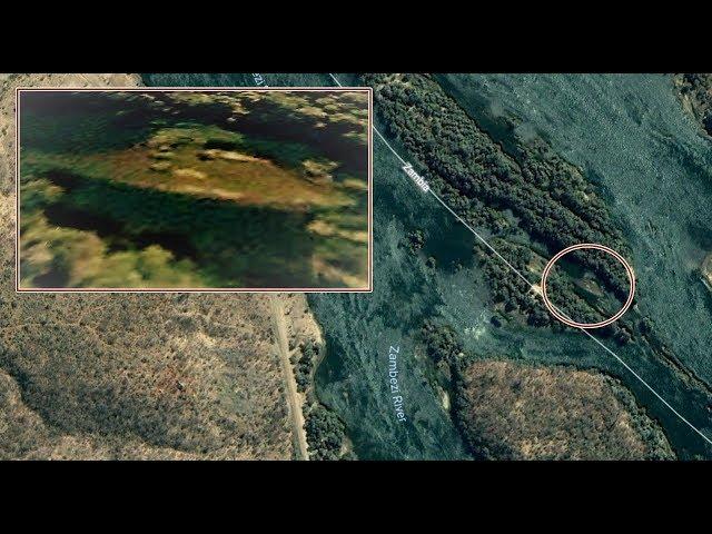 Huge UFO Crashed into a remote area of the Zambezi River - Take a look!