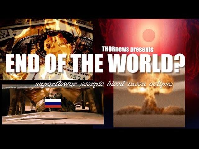 Will Cryptocurrency explode Nuclear War break out & the World end at the Scorpio Blood Moon Eclipse?