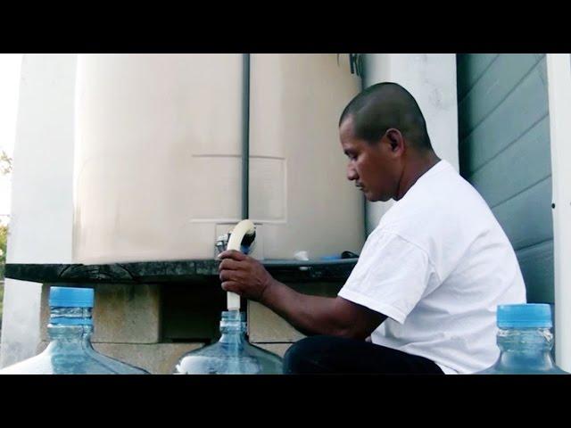 Using solar power to purify water