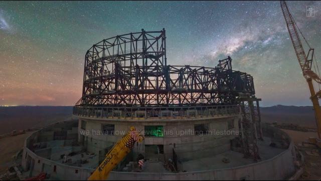 ESO's Extremely Large Telescope construction at halfway mark