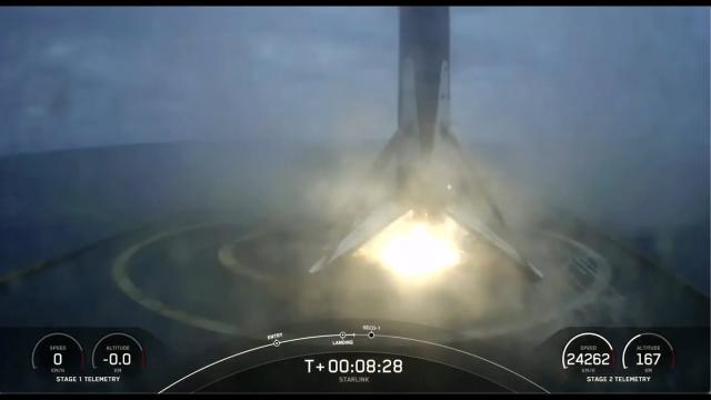 SpaceX launches Starlink batch on booster's record-tying 12th flight, nails landing