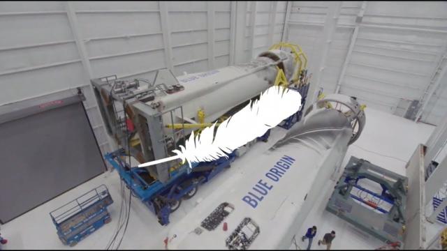 Blue Origin Rocket That Will Fly Humans to Space 'In The Barn'