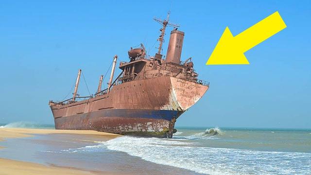 Have You Seen The World’s Largest Ship Graveyard : it Has Over 300 Rotting Ships
