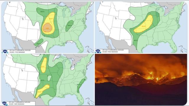 3 Days of Severe Weather & the 7th largest fire in Arizona history.