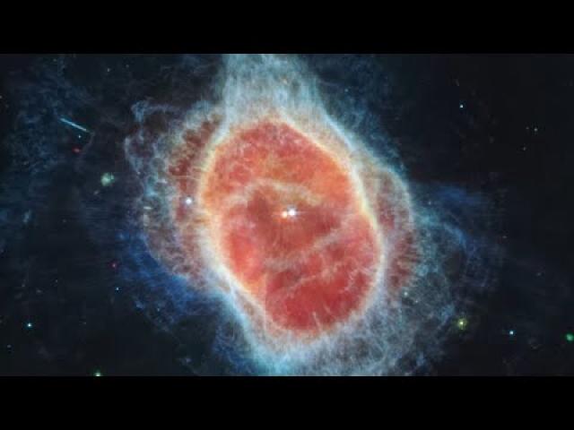 Pan of the Southern Ring Nebula (MIRI Image)