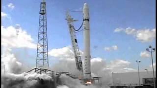 Falcon 9 Flight 1 Static Firing, Wide