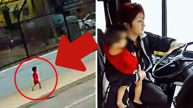 Boy enters bus barefoot, driver immediately calls the police