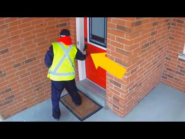 A Mailman Caught Sneaking Into Old Woman House The Reason Why Will Make You Cry