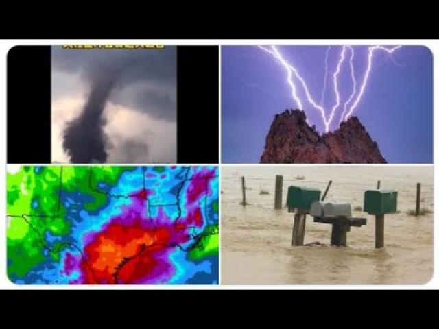 ALERT! more Flooding for Texas & Louisiana! Major Tornado Outbreak in China! & New Zealand floods!
