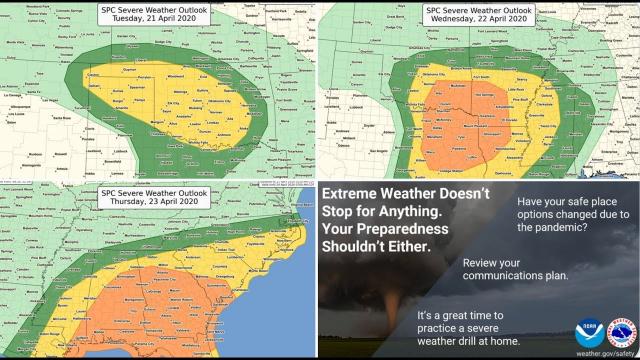 More BIG Storms Happening Now! Texas Tornadoes & Big flooding Challenges in Georgia & the South