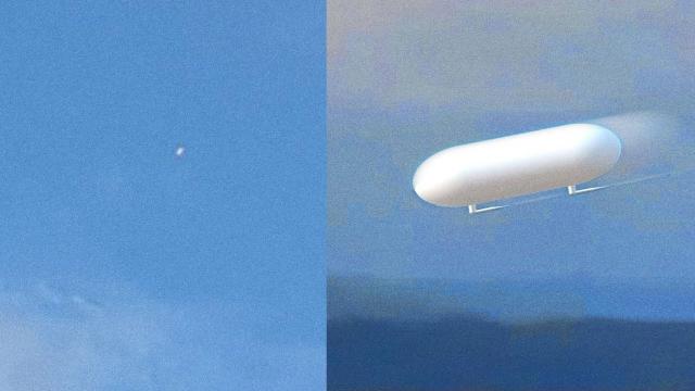 Tic Tac UFO spotted in North Chicago, USA, Nov 2022 ????
