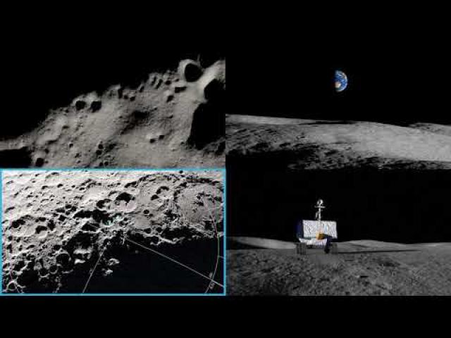 NASA VIPER moon rover's landing site - Take a tour