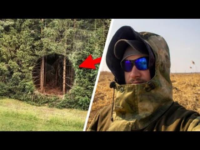 Hunter Finds Strange Hole In The Forest - He Screams When Realizing What It Leads To !