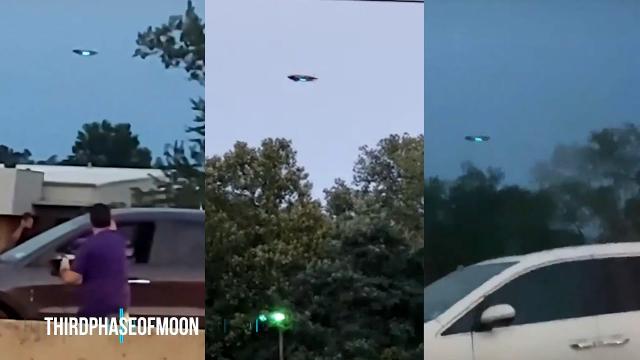 HOLD ON! Hundreds Pull Over on New Jersey Highway To Film UFO?