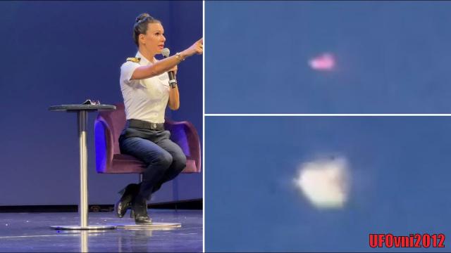 Captain Of The Cruise Ship "Celebrity Edge" Films a UFO